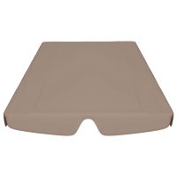 vidaXL Reservtak för hammock taupe 150/130x105/70 cm - Bild 4