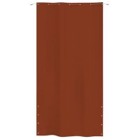 vidaXL Balkongskärm terrakotta 140x240 cm oxfordtyg - Bild 2