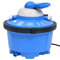 vidaXL Sandfilterpump blå och svart 385x620x432 mm 200 W 25 L - Bild 5