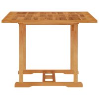 vidaXL Trädgårdsbord 150x90x75 cm massiv teak - Bild 3