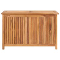 vidaXL Trädgårdslåda 90x50x58 cm massiv teak - Bild 2