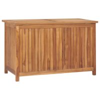 vidaXL Trädgårdslåda 90x50x58 cm massiv teak - Bild 4