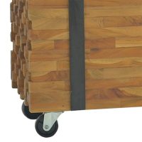 vidaXL Tv-bänk 110x30x32,5 cm massiv teak - Bild 7