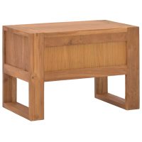 vidaXL Sängbord 50x30x35 cm massiv teak - Bild 6