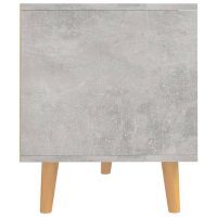 vidaXL Tv-bänk betonggrå 90x40x48,5 cm konstruerat trä - Bild 6