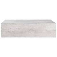 vidaXL Vägglådor betonggrå 2 st 40x23,5x10 cm MDF - Bild 5