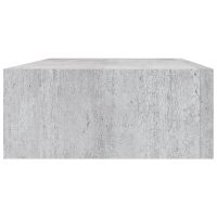 vidaXL Vägglådor betonggrå 2 st 40x23,5x10 cm MDF - Bild 6