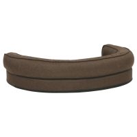 vidaXL Ergonomisk hundmadrass 75x53 cm linnelook brun - Bild 5