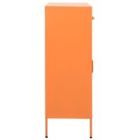 vidaXL Förvaringsskåp orange 80x35x101,5 cm stål - Bild 6