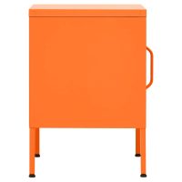 vidaXL Sängbord orange 35x35x51 cm stål - Bild 6