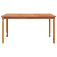 vidaXL Trädgårdsbord 150x90x75 cm massiv teak - Bild 3