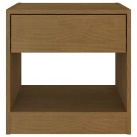 vidaXL Sängbord 2 st honungsbrun 40x31x40 cm massiv furu - Bild 7