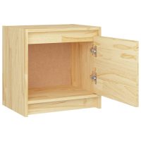 vidaXL Sängbord 2 st 40x30,5x40 cm massiv furu - Bild 8