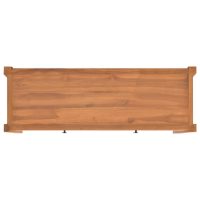 vidaXL Tv-bänk med lådor 120x40x45 cm massiv teak - Bild 5