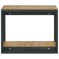 vidaXL Väggmonterat badrumsskåp 45x45x35 cm massiv teak - Bild 3