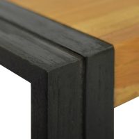 vidaXL Väggmonterat badrumsskåp 45x45x35 cm massiv teak - Bild 5