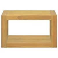 vidaXL Väggmonterat badrumsskåp 60x45x35 cm massiv teak - Bild 2