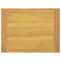 vidaXL Väggmonterat badrumsskåp 60x45x35 cm massiv teak - Bild 4