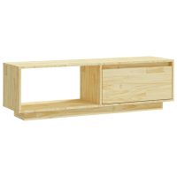 vidaXL Tv-bänk 110x30x33,5 cm massiv furu - Bild 2