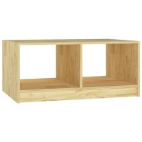 vidaXL Soffbord 75x50x33,5 cm massiv furu - Bild 2