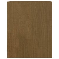 vidaXL Sängbord honungsbrun 35,5x33,5x41,5 cm massiv furu - Bild 6