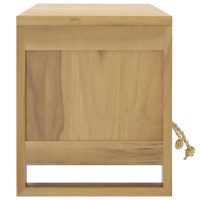 vidaXL Tv-bänk 110x30x35 cm massiv teak - Bild 5