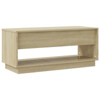 vidaXL TV-bänk sonoma-ek 102x41x44 cm konstruerat trä - Bild 7