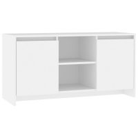 vidaXL TV-bänk vit 102x37,5x52,5 cm spånskiva - Bild 2