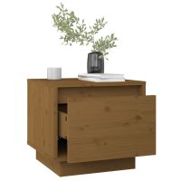 vidaXL Sängbord honungsbrun 35x34x32 cm massiv furu - Bild 2