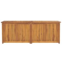 vidaXL Trädgårdslåda 150x50x55 cm massiv teak - Bild 2