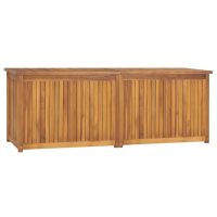 vidaXL Trädgårdslåda 150x50x55 cm massiv teak - Bild 3