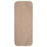 vidaXL Trappstegsmattor halkfri 15 st 60x25 cm beige rektangulär - Bild 3