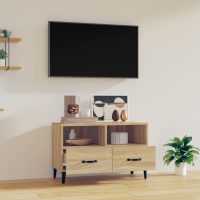 vidaXL Tv-bänk sonoma ek 80x36x50 cm konstruerat trä - Bild 3