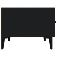 vidaXL Tv-bänk svart 150x34,5x30 cm konstruerat trä - Bild 8