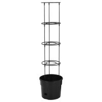 vidaXL Kruka för tomatplanta Ø29,5x115 cm polypropylen - Bild 3