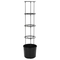 vidaXL Kruka för tomatplanta Ø29,5x115 cm polypropylen - Bild 4