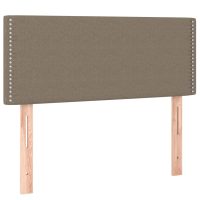 vidaXL Sänggavel taupe 100 x 5 x 78/88 cm tyg - Bild 2