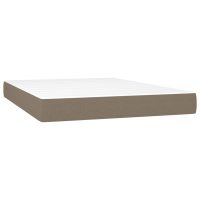 vidaXL Pocketresårmadrass taupe 140x200x20 cm tyg - Bild 2