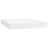 vidaXL Pocketresårmadrass vit 140x200x20 cm konstläder - Bild 2