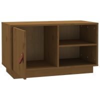 vidaXL Tv-bänk honungsbrun 70x34x40 cm massiv furu - Bild 7