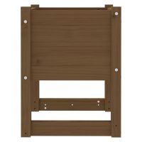 vidaXL Odlingslådor 2 st honungsbrun 40x40x52,5 cm massiv furu - Bild 6