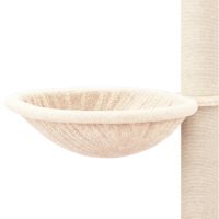 vidaXL Katträd med klöspelare sisal gräddvit 94,5 cm - Bild 6