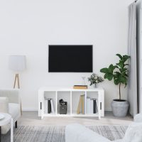 vidaXL Tv-bänk vit 100x35x40 cm konstruerat trä - Bild 3