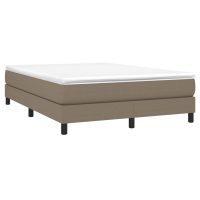 vidaXL Sängram taupe 140x190 cm tyg - Bild 3