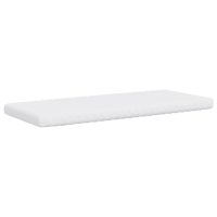 vidaXL Skummadrasser 2 st vit 80x200 cm 7-zoner hårdhet 20 ILD - Bild 4