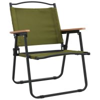 vidaXL Campingstolar 2 st grön 54x55x78 cm oxfordtyg - Bild 3