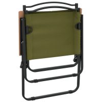 vidaXL Campingstolar 2 st grön 54x55x78 cm oxfordtyg - Bild 6