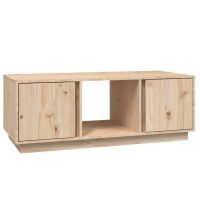 vidaXL Soffbord 110x50x40 cm massiv furu - Bild 2