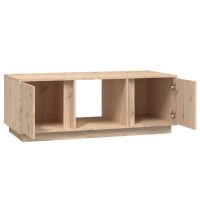 vidaXL Soffbord 110x50x40 cm massiv furu - Bild 6