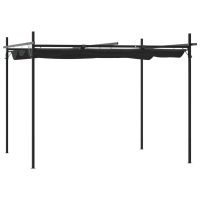 vidaXL Pergola med infällbart tak antracit 295x292x230 cm - Bild 2